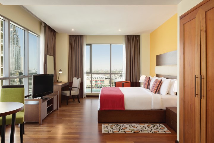 Premium Studio Burj Khalifa and Fountain View-room