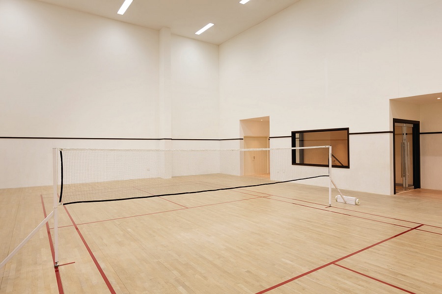 Gym and Badminton-slider